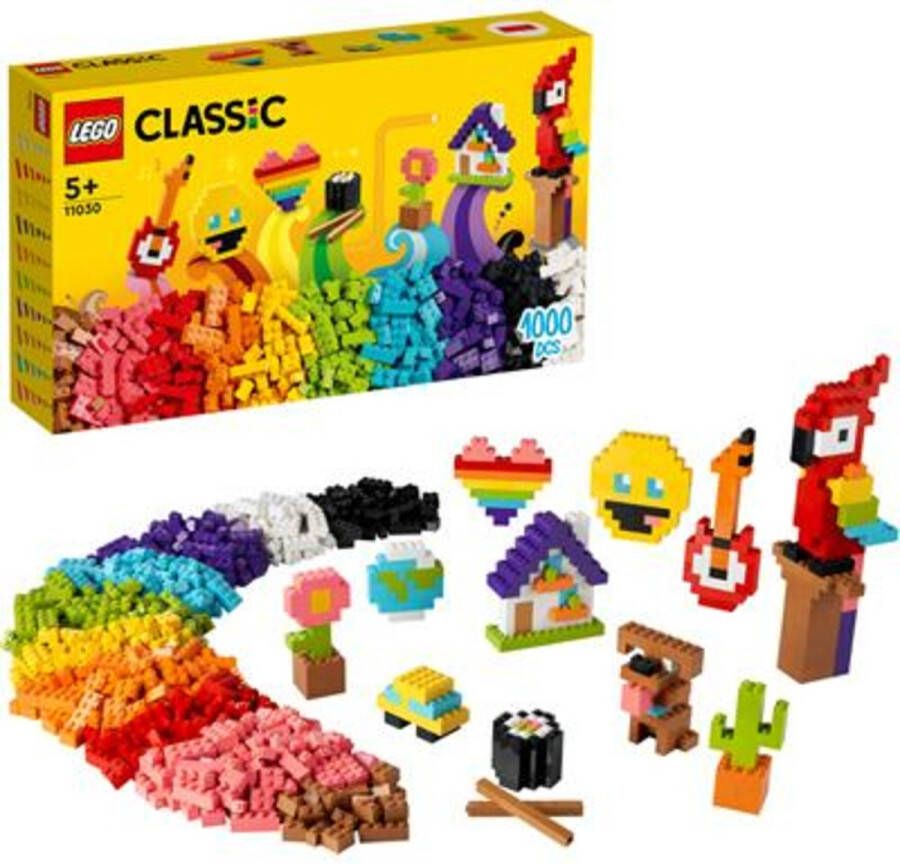LEGO Classic 11030 Eindeloos Veel Stenen Bouwstenen Set