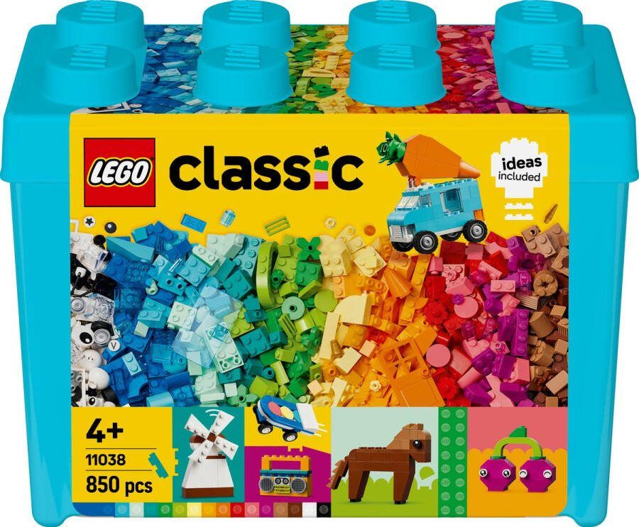 LEGO Classic Kleurrijke creatieve opbergdoos 11038