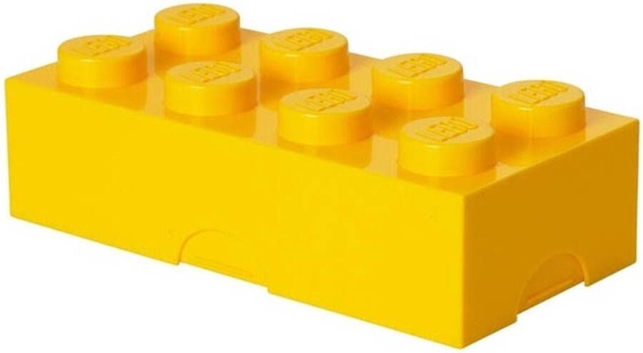 LEGO Lunchbox Brick 8 Polypropyleen Geel