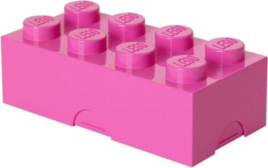 LEGO Lunchbox Brick 8 Polypropyleen Roze