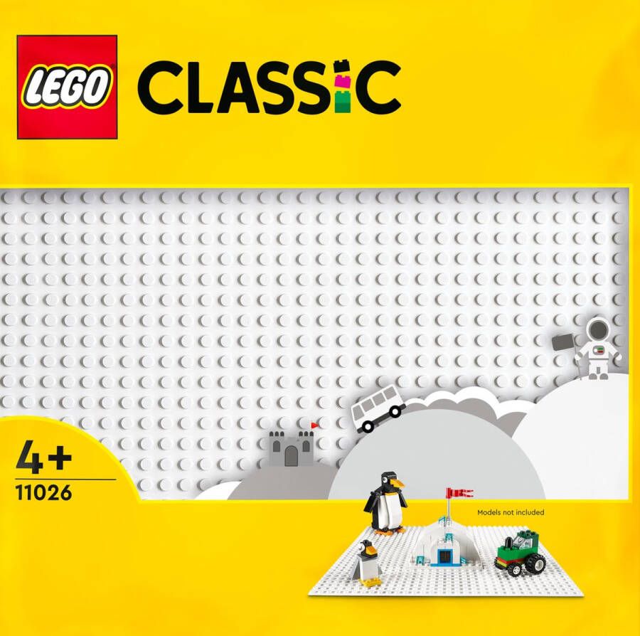 LEGO Classic 11010 Witte bouwplaat