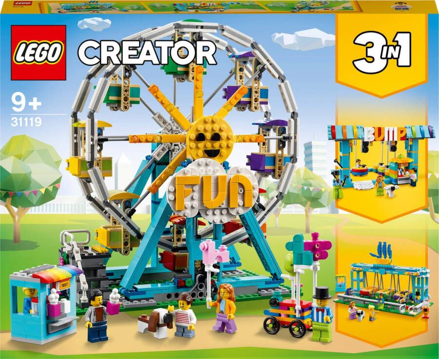 LEGO Creator 3in1 reuzenrad speelgoed kermis 31119