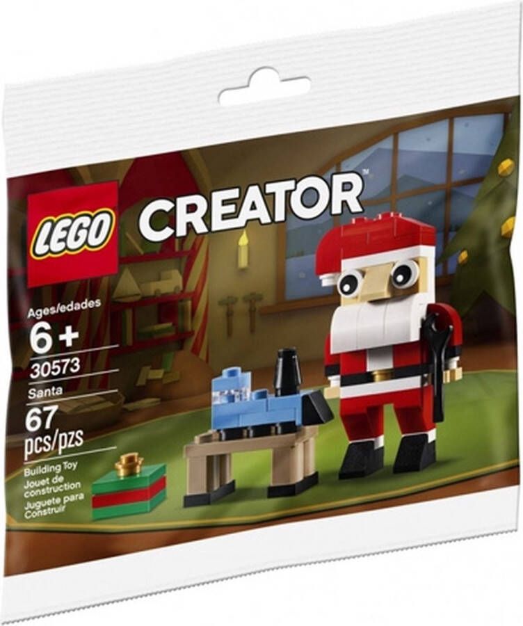 LEGO Creator 30573 Kerstman in speelgoed werkplaats