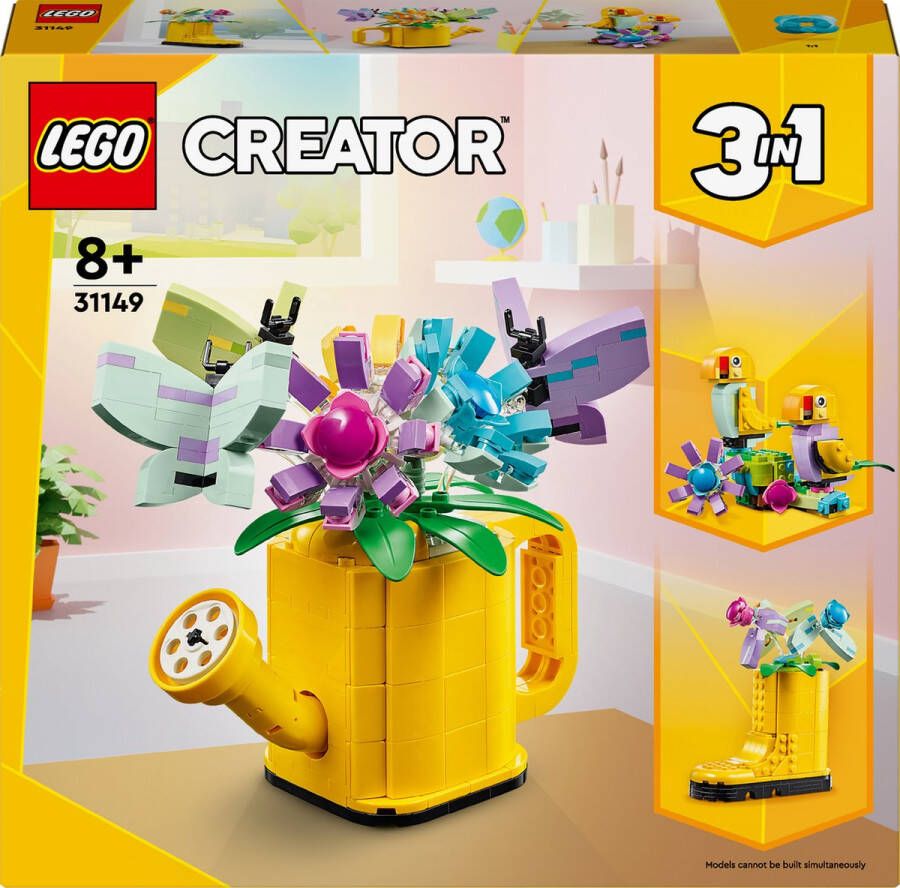 LEGO Creator 3in1 Bloemen in gieter 31149