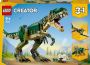 LEGO Creator T. rex wordt Triceratops of Pterodactylus 31151 - Thumbnail 1