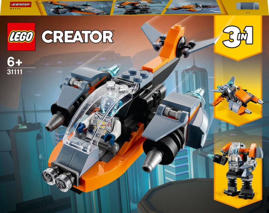 LEGO Creator 31111 cyber drone