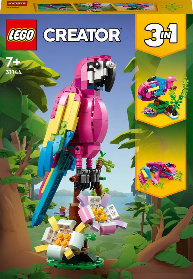 LEGO Creator Exotische roze papegaai 31144