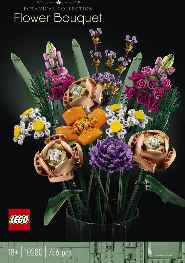 LEGO Creator Expert 10280 Bloemboeket kunstbloemen DIY-bloemdecoratieset set voor volwassenen Adult