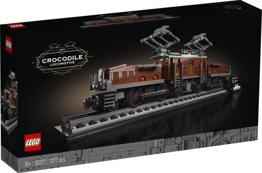 LEGO Creator Expert Krokodil Locomotief 10277