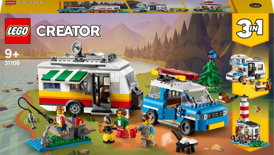 LEGO Creator 31108 familievakantie met de caravan