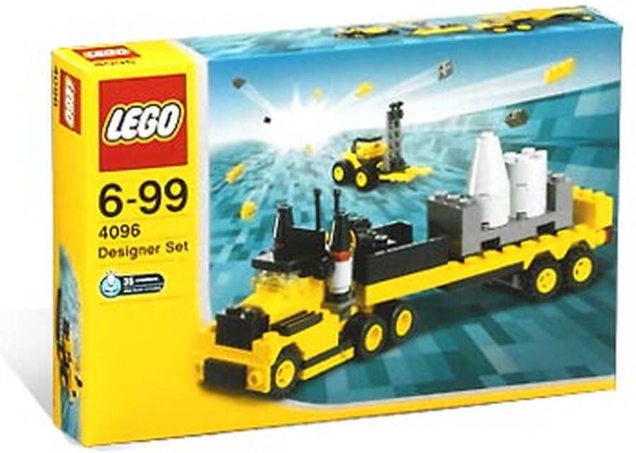 LEGO Creator Micro Wheels Make & Create Designer Set 40 Models 4096
