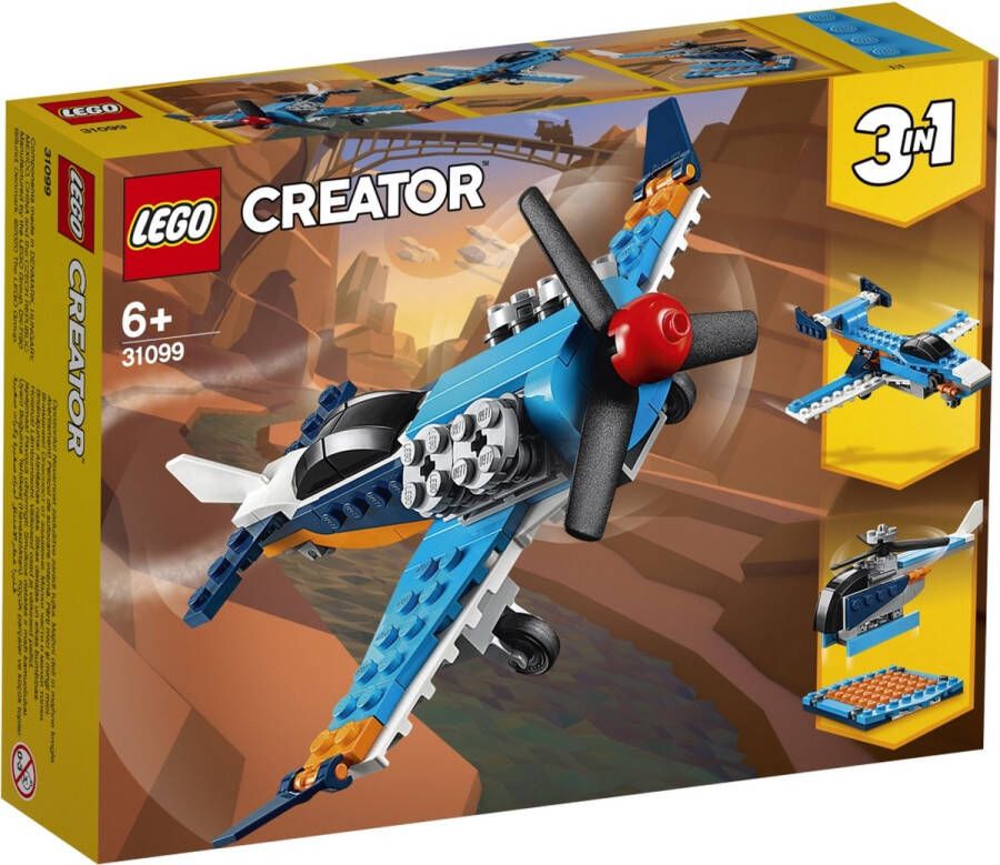 LEGO Creator 31099 Propellervliegtuig