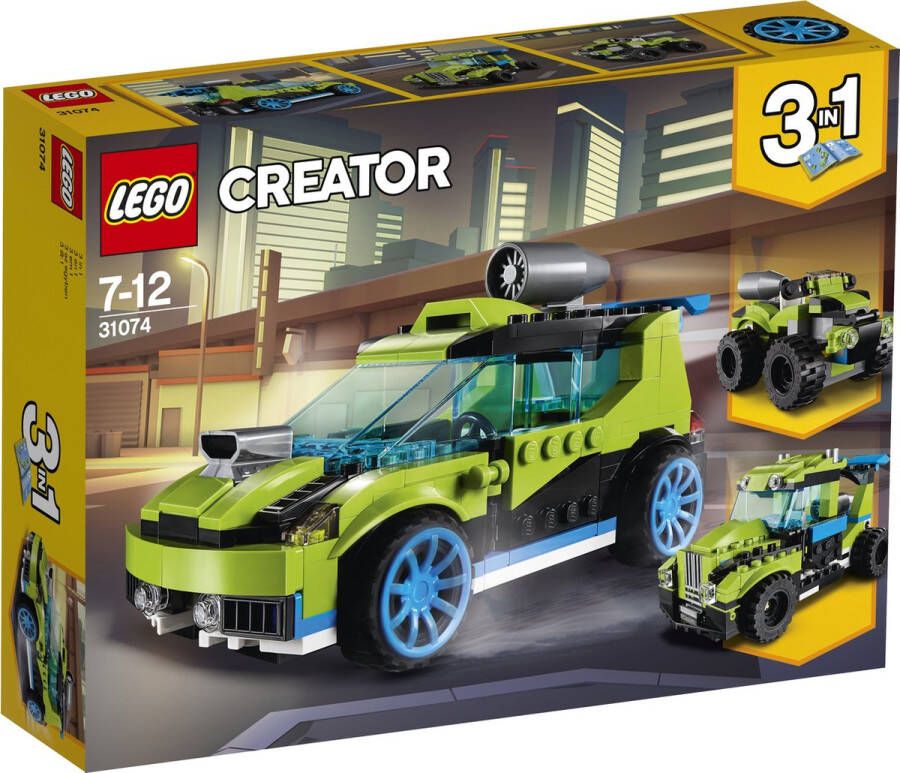 LEGO Creator Raketrallyauto 31074