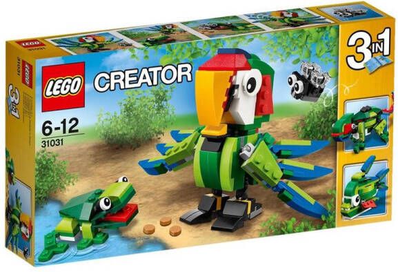 LEGO Creator Regenwoud Dieren 31031