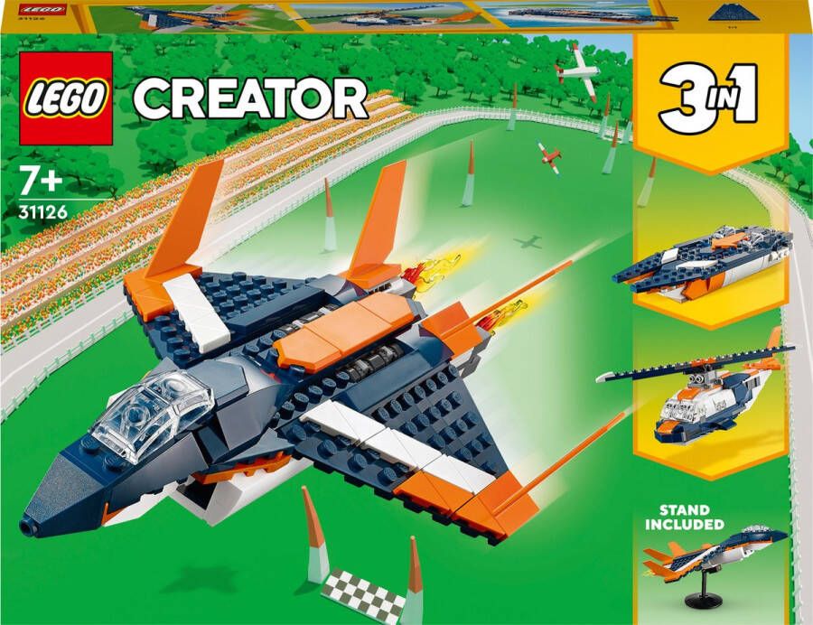 LEGO Creator Supersonisch Straalvliegtuig 31126