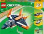 LEGO Creator Supersonisch straal vliegtuig 31126 - Thumbnail 1
