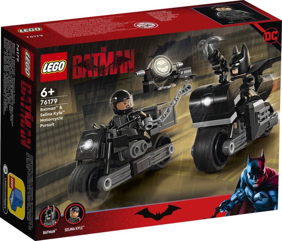 LEGO Super Heroes 76179 Batman & Selina Kyle motorachtervolging