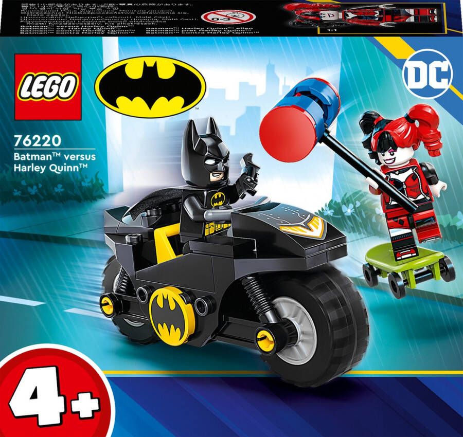 LEGO DC 76220 Batman versus Harley Quinn figuren set