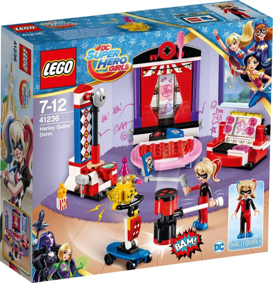 LEGO DC Super Hero Girls Harley Quinn Nachtverblijf 41236