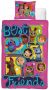 LEGO Dekbedovertrek Squad 140x200 100% Katoen Roze Dekbedovertrek kinderen Kerst cadeau - Thumbnail 1