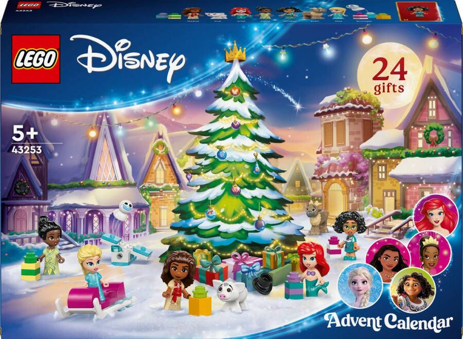 LEGO Disney Princess kerst Adventskalender 2024 (43253)