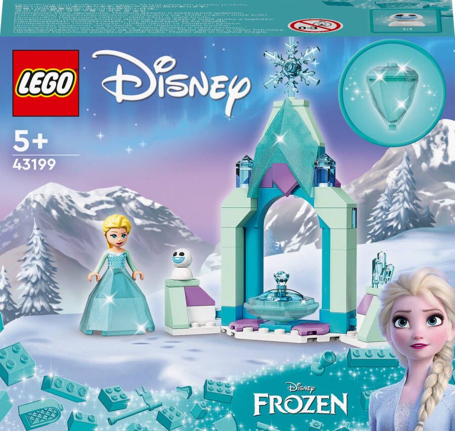 LEGO Disney Princess Binnenplaats van Elsa's kasteel 43199