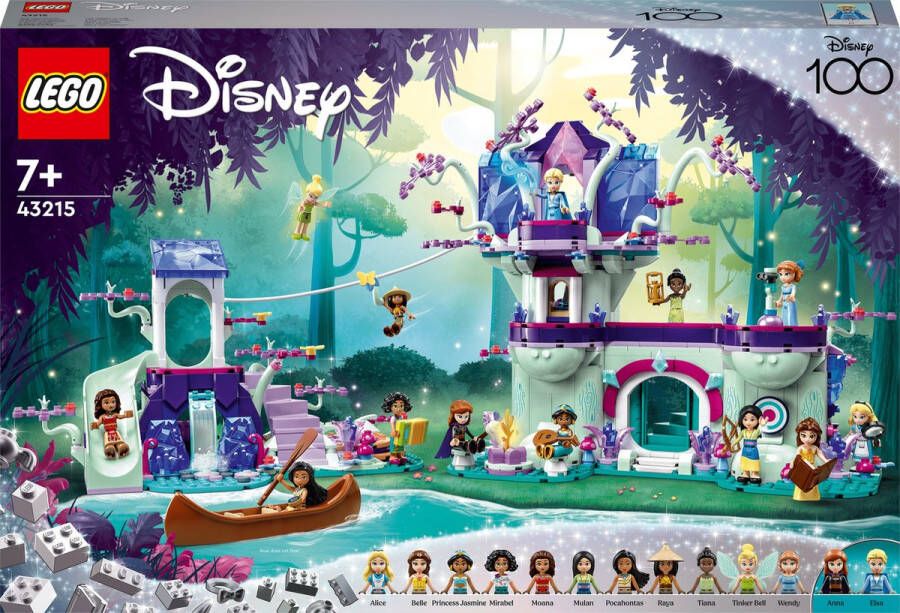 LEGO Disney De Betoverde Boomhut Prinsessen en Heldinnen Speelgoed 43215