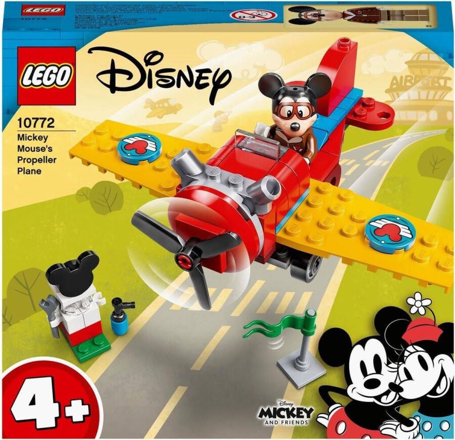 LEGO Disney Princess Mickey Mouse propellervliegtuig 10772