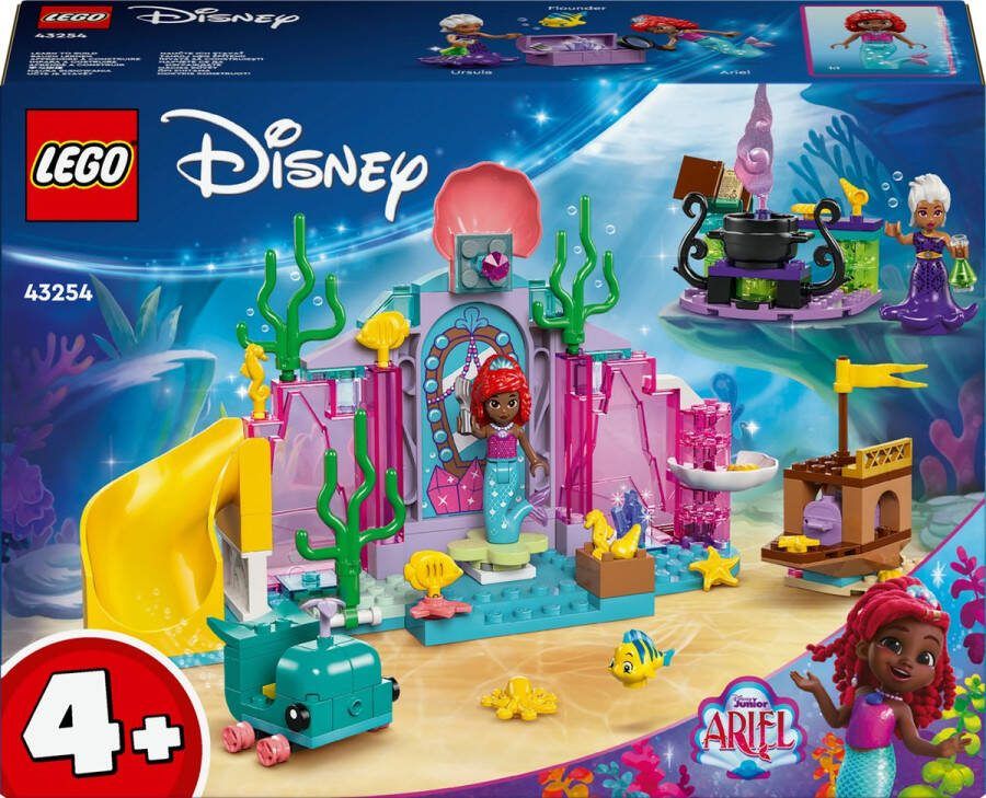 LEGO Disney Princess Ariëls kristalgrot Bouwbaar Prinses Speelgoed voor Kinderen 43254