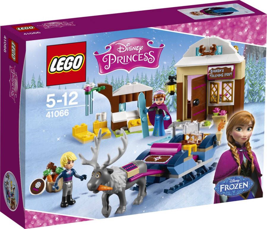 LEGO Disney Princess Frozen Slee-avontuur met Anna & Kristoff 41066