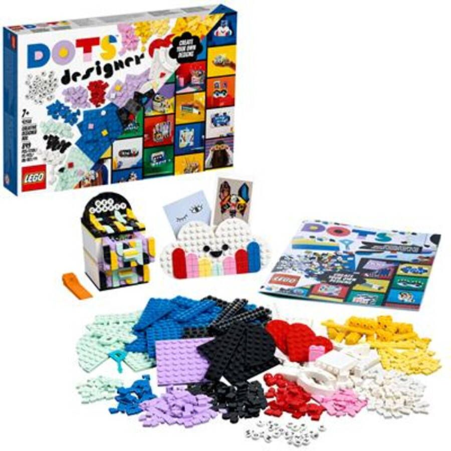 LEGO 41938 DOTS Knutseldoos decoratieve tegels potloodhouder bureauorganizer frame en deurpaneel voor