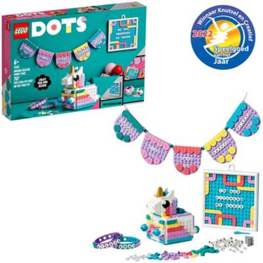 LEGO Dots 41962 eenhoorn familie creatieve set