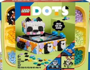 LEGO DOTS Schattige panda bakje 41959