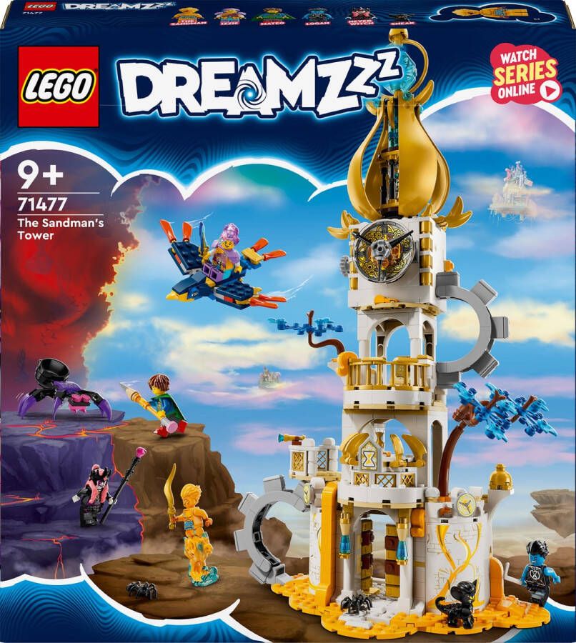 LEGO 71477 DREAMZzz De Droomtoren Speelgoed Kasteel Set met Helden Figuren