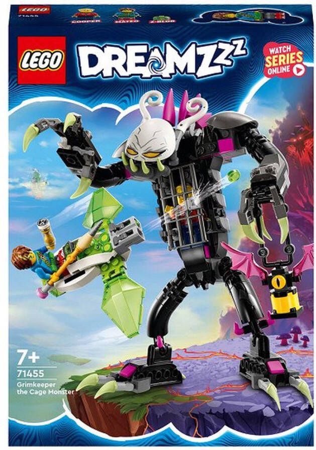 LEGO DREAMZzz Grimgrijper het Kooimonster Speelgoed Monster Set 71455