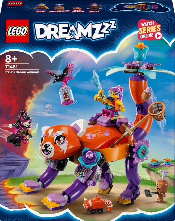 LEGO DREAMZzz 2-in-1 Izzie's droomdieren met magisch ei Fantasie Speelgoed voor Kinderen 71481