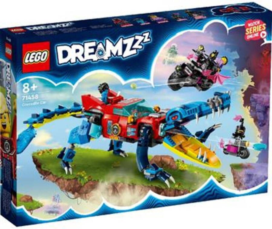 LEGO DREAMZzz Krokodilauto Speelgoed Auto of Monstertruck Set 71458
