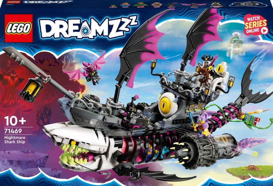 LEGO DREAMZzz Nachtmerrie Haaienschip Piratenschip Speelgoed 71469