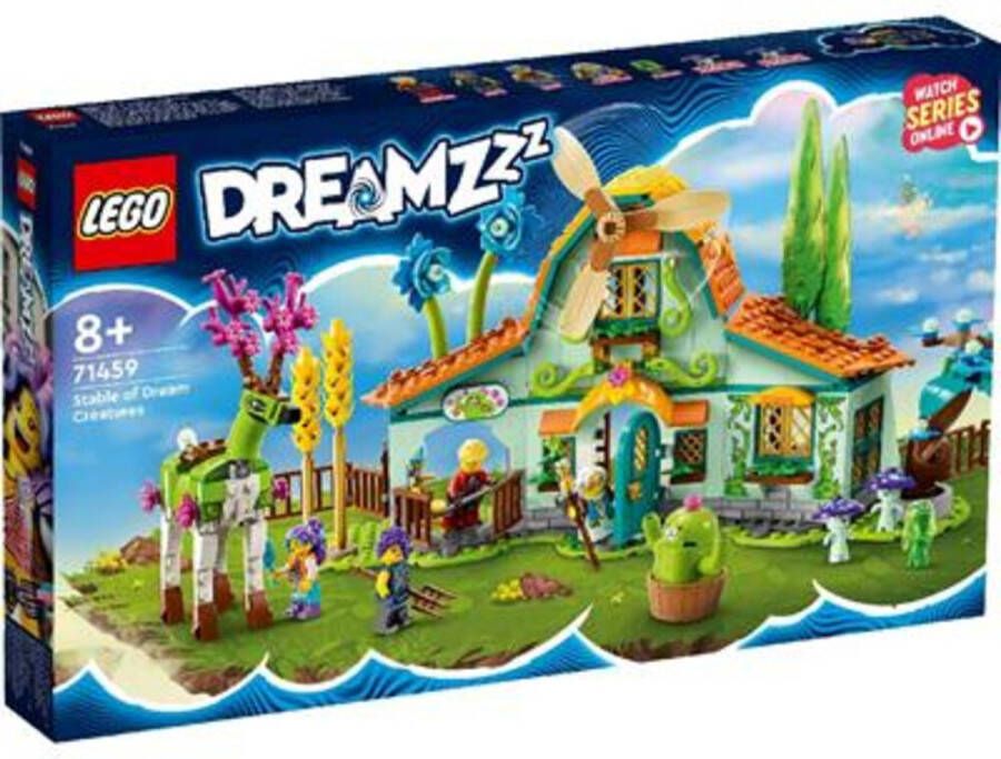 LEGO 71459 DREAMZzz Stal met droomwezens Fantasie Dieren Set