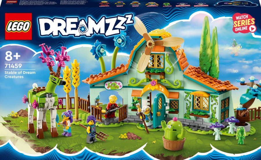 LEGO DREAMZzz Stal met Droomwezens Fantasie Dieren Set 71459