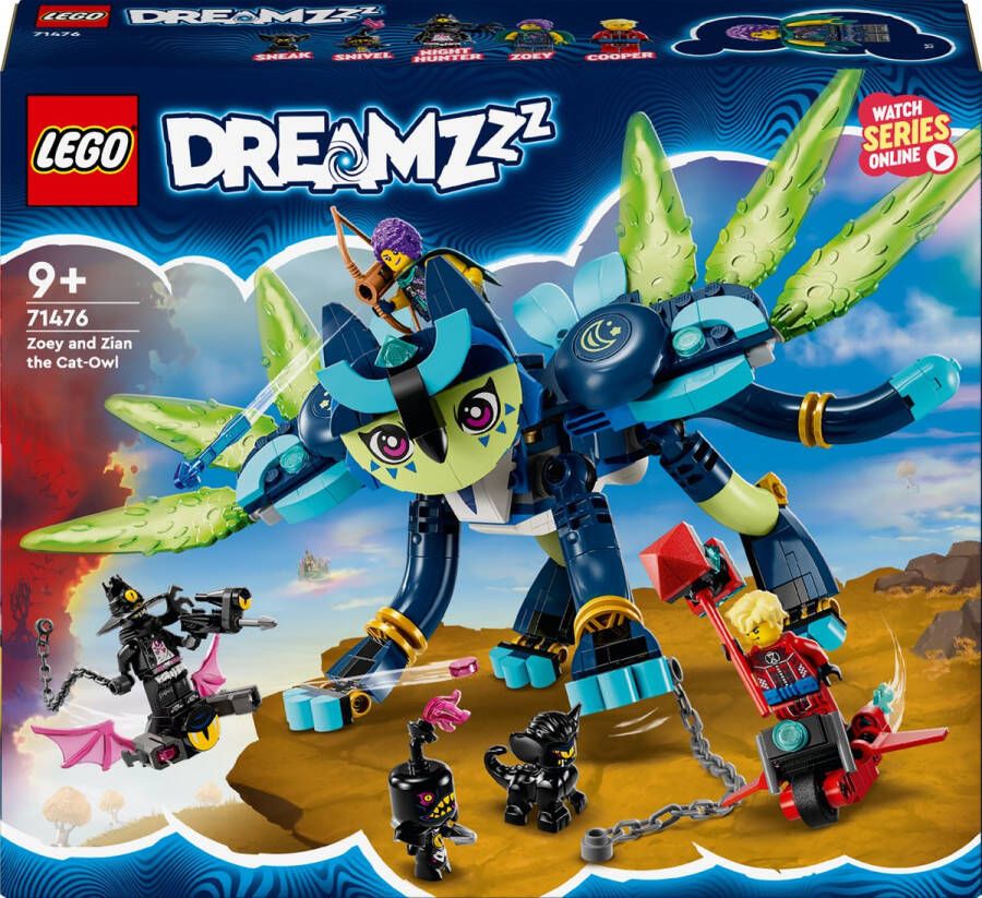 LEGO DREAMZzz Zoey en Zian de Kattenuil 71476