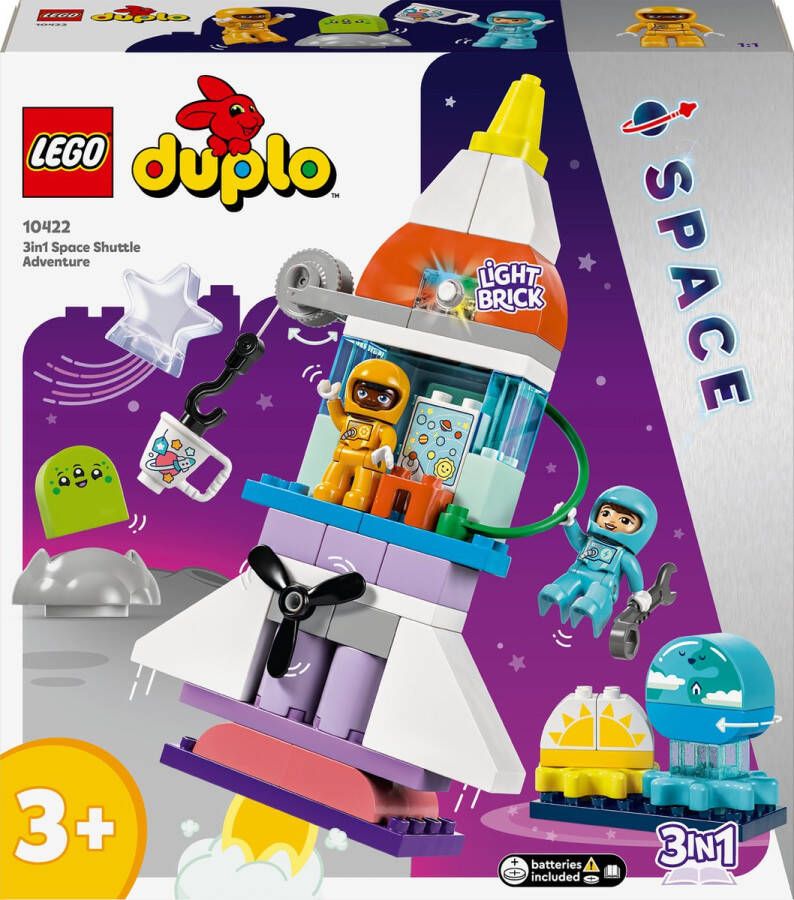 LEGO DUPLO 3-in-1 ruimteavontuur 10422