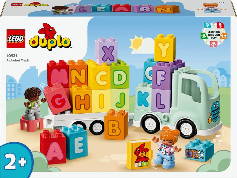 LEGO DUPLO 10421 stad alfabetvrachtwagen educatief speelgoed