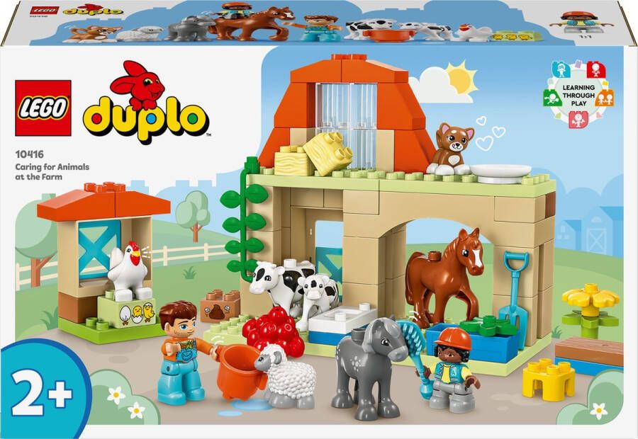 LEGO DUPLO 10416 stad dieren verzorgen op de boerderij speelgoed