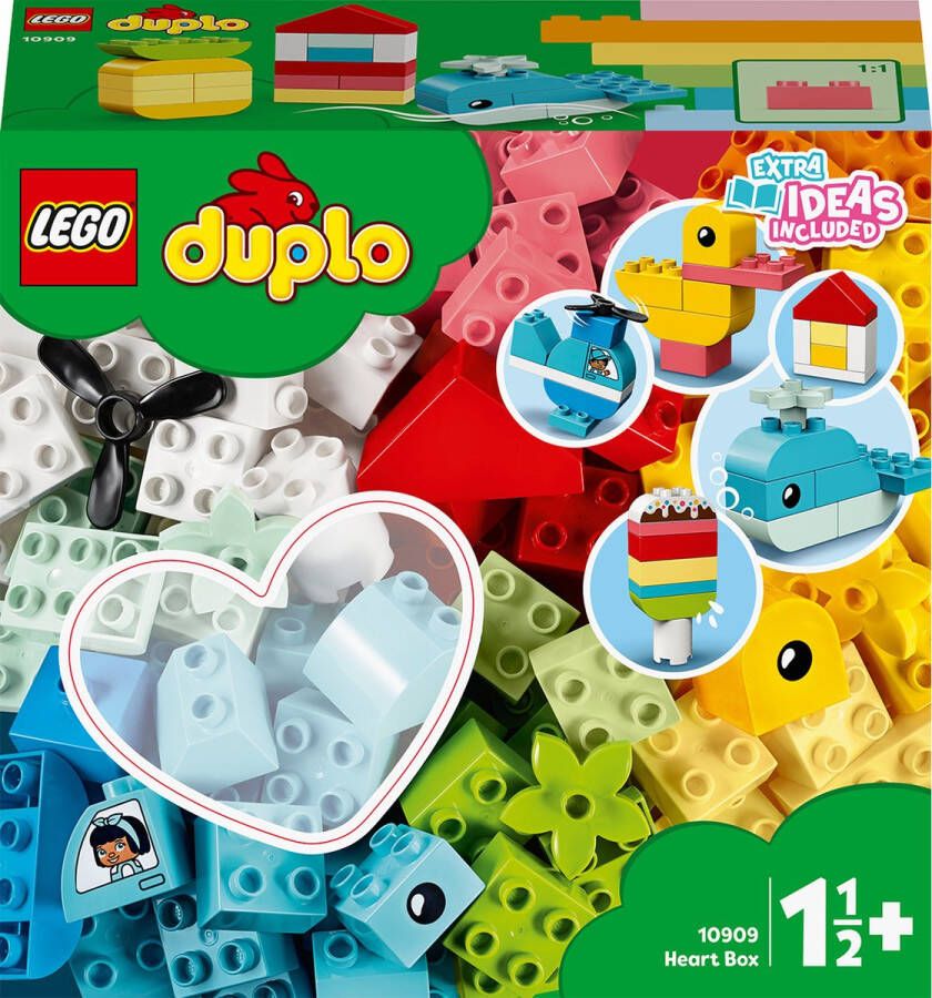 LEGO DUPLO 10909 Mijn eerste bouwplezier hartvormige doos