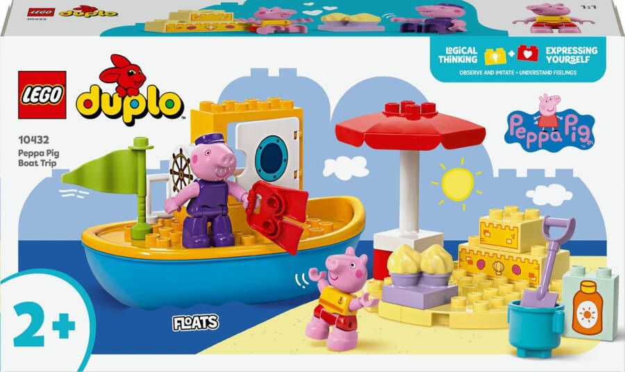 LEGO DUPLO Peppa Big bootreis 10432