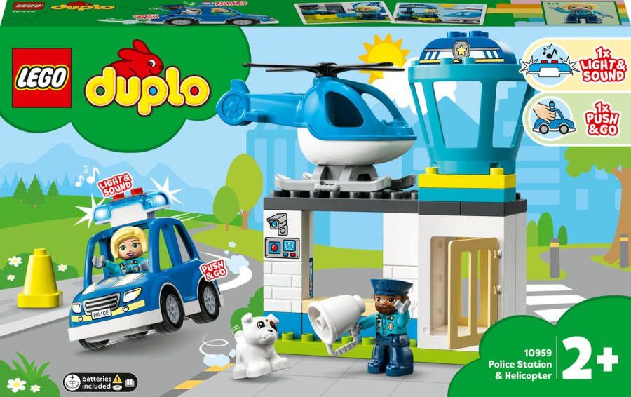 LEGO DUPLO 10959 Politiebureau en Helikopter