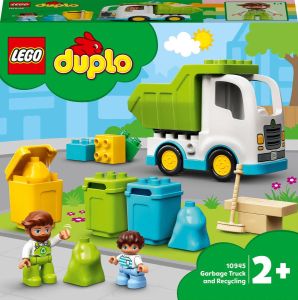 LEGO DUPLO Vuilniswagen en Recycling 10945