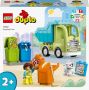 LEGO DUPLO Vuilniswagen Peuterspeelgoed Speelgoed Set 10987 - Thumbnail 1