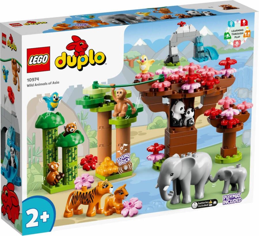 LEGO DUPLO 10974 Wilde dieren van AziÃ